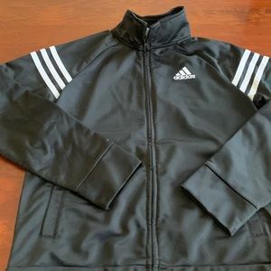 Adidas full zip warm up jacket